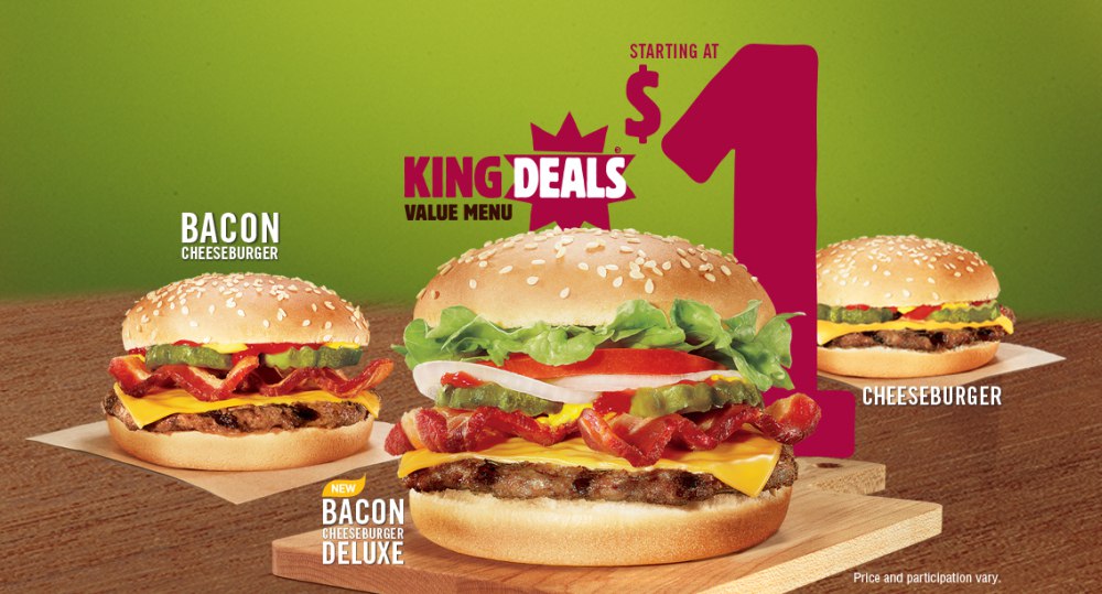 Burger King Value Menu Prices – Food for the Masses (of hungry people)