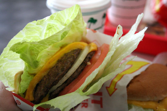 In N Out Secret Menu - Protein Style